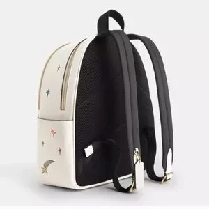 Coach White Backpack with Space Design Coach | Bags | Coach White Backpack With Space Design | Poshmark main image 2